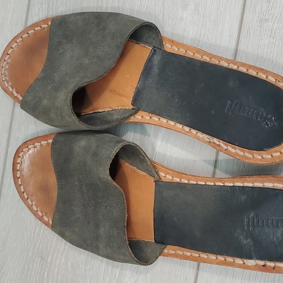 SAMUJI Womens Leather Sandals Boho Hobo shoes sz 38 US 8 - Picture 12 of 13